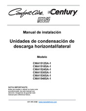 Mars Comfort-Aire Century CMA1524SA-1 Manual De Instalación