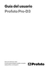 Profoto Pro-D3 1250 Guia Del Usuario