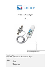 sauter FH 200 EXT Manual De Instrucciones