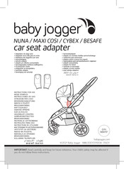 Baby Jogger 2170586 Instrucciones De Uso