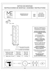 ME MARCKERIC ANYA 18090 Instrucciones De Montaje