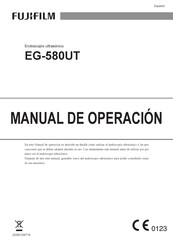 FujiFilm EG-580UT Manual De Operación