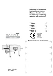 Moretti Forni TT98G3 Manual Instrucciones