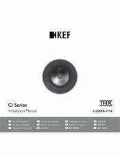 KEF Ci200RR-THX Manual De Instalación