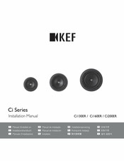 KEF Ci Serie Manual De Instalación