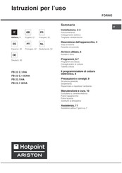 Hotpoint Ariston FB 23 C.1 IX/HA Manual De Instrucciones