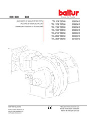 baltur 35885410 Manual De Instrucciones De Uso