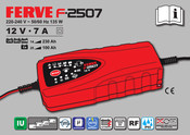 Ferve F-2507 Manual Del Usuario