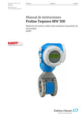 Endress+Hauser Proline Teqwave MW 300 Manual De Instrucciones