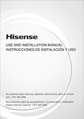 Hisense AHP0822CW1W Instrucciones De Instalacion Y Uso