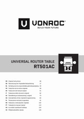 VONROC RT501AC Traducción Del Manual Original