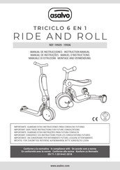 asalvo Ride and Roll 19929 Manual De Instrucciones