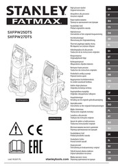 Stanley FATMAX SXFPW27DTS Traducción De Las Instrucciones Originales