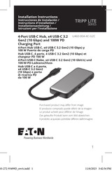 Eaton Tripp Lite U460-004-4C-G2C Instrucciones De Instalación