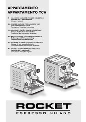 Rocket Espresso Milano RE502A1W11 Manual De Uso Y Mantenimiento