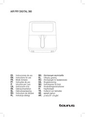 Taurus AIR FRY DIGITAL 360 Instrucciones De Uso