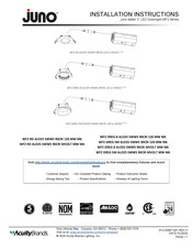 Acuity Brands JUNO WAFER 2 WF2 DREG B ALO25 SWW5 90CRI 120 MW M6 Instrucciones De Instalación