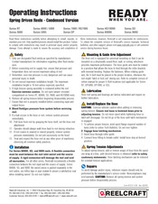 Reelcraft D84000 OLS-S Instrucciones De Operación