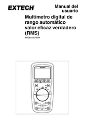 Extech EX505A Manual Del Usuario