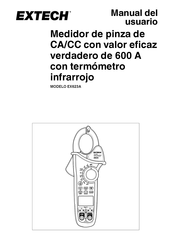 Extech EX623A Manual Del Usuario