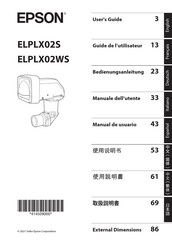 Epson ELPLX02WS Manual De Usuario