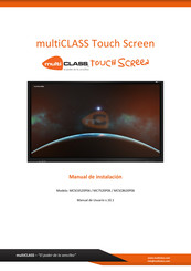 multiCLASS MCSC8620P06 Manual De Instalación