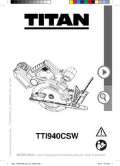 Titan TTI940CSW Instrucciones Originales