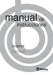 Balay 3H 503 Serie Instrucciones De Uso