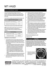 MSA M7 I-HUD Guía De Referencia Rápida