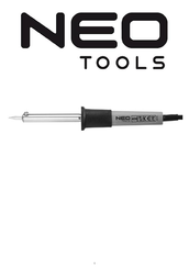 NEO TOOLS 19-155 Manual Del Usuario