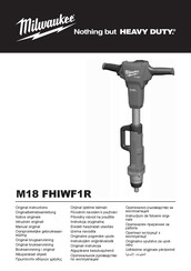 Milwaukee M18 FHIWF1R-0C Manual Original