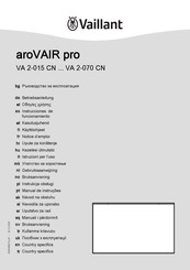 Vaillant 0010035092 Instrucciones De Funcionamiento