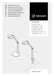 Trilux CULTEGA TCOM KL Serie Instrucciones De Montaje