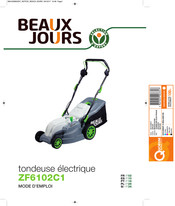 Beaux Jours ZF6102C1 Traducción De Instrucciones Originales