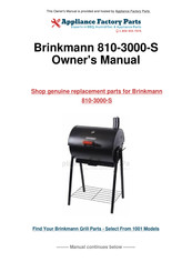 Brinkmann 810-3000-S Manual Del Propietário