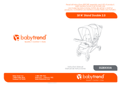 Baby Trend Sit N'Stand Double 2.0 SS28 A Serie Manual De Instrucciones