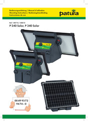 patura P 240 Solar Instrucciones De Uso