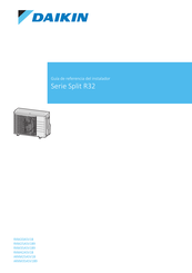 Daikin Split R32 RXM42A5V1B Guía De Referencia Del Instalador