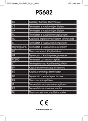 Emos P5682 Manual De Instrucciones E Instalación