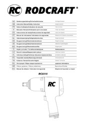 RODCRAFT RC2315 Instrucciones De Manejo