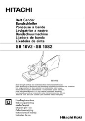 Hitachi Koki SB 10S2 Instrucciones De Manejo