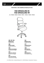 hjh OFFICE KID ERGOLINO B Instrucciones De Montaje