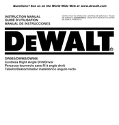 DeWalt DW965 Manual De Instrucciones