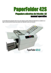 Arkiplot PaperFolder 42S A3 Manual Operativo