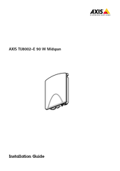 Axis Communications TU8002-E Manual De Instrucciones