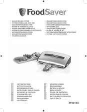 FoodSaver FFS016X-01 Instrucciones Para El Usuario