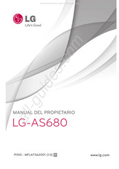 LG AS680 Manual Del Proprietário