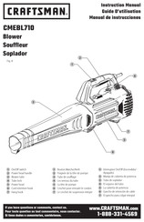 Craftsman CMEBL710 Manual De Instrucciones