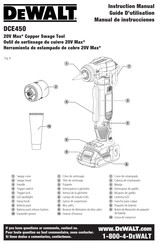 DeWalt DCE450 Manual De Instrucciones