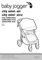 Baby Jogger city mini aire Instrucciones De Ensamblaje